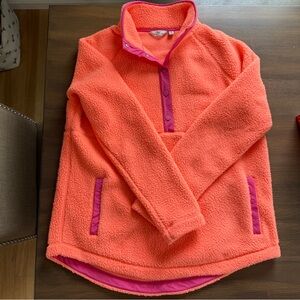 Vineyard Vines Orange and Pink Fleece